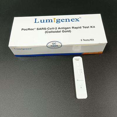 Nicht invasives kolloidales Gold-Antigen-Schnelltestkit CE-Zertifizierung