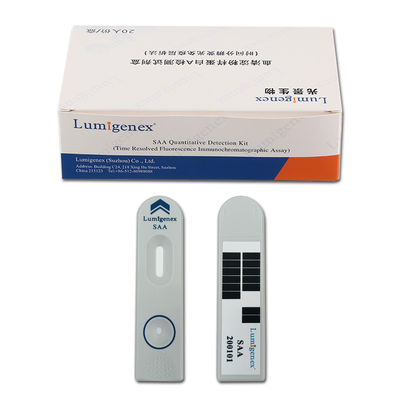 Qualität  Serum Amyloid A POC Test Kit Immunoassay CFDA Approved Fabrik