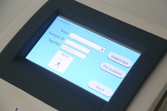 Qualität  CE AC100V Fluorescent Immunoassay Analyzer Fully Automated Fabrik