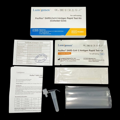 SARS-CoV-2-Antigen-Schnelltestkit zum Selbsttest, CE-zertifiziert