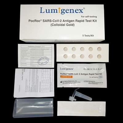15-minütiger SARS-CoV-2-Antigen-Schnelltest-Kit Nasenabstrich Heimgebrauch