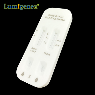 Nasale Grippe des Putzlappen-Covid19 ein schneller Test Kit Colloidal Gold Influenza B der Grippe-B