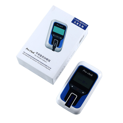 Quantitativer Punkt Glukose-Lipid-Platten-Harnsäure-Tests des Sorgfalt-Versuchseinrichtungen-des trockenen Chemie-Analysator-HbA1C