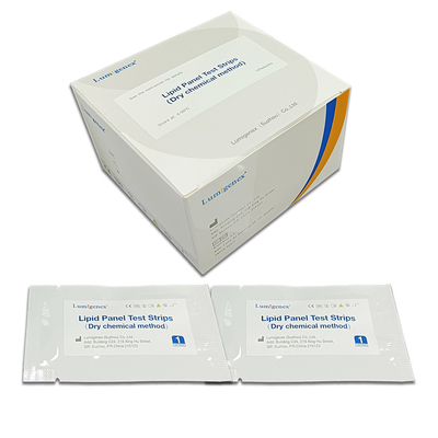 2 Lipid-Platten-Test-Streifen der Minuten-HDL mit trockenem chemischem Verfahren