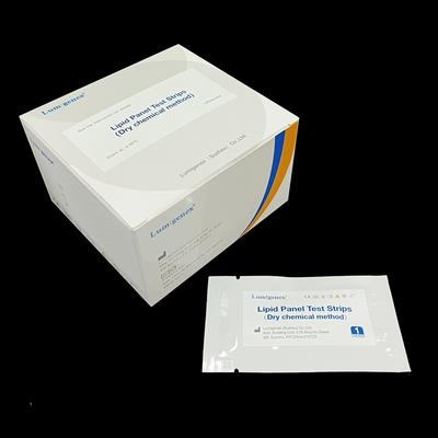 Lipid-Profil-Test-Streifen durch krankheits-Monitor CER des trockenen chemischen Verfahrens Herzmarkierte