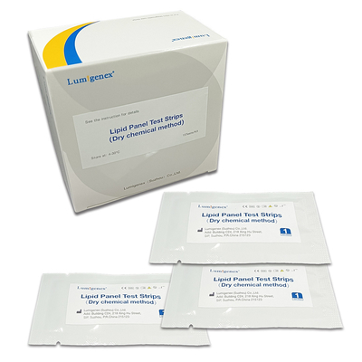 Lipid-Platten-Test-Streifen Dislipidemia-Entdeckung CER registrierte CFDA-Zertifikat