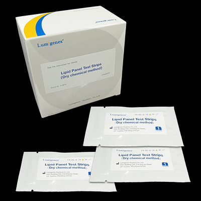 Lipid-Platten-Test-Streifen für Tests Dislipidemia-Managements 15/Kasten