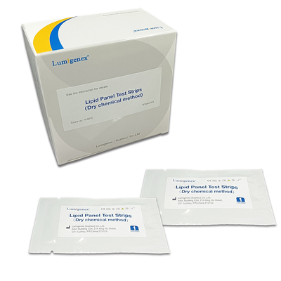 2 Lipid-Platten-Test-Streifen der Minuten-HDL mit trockenem chemischem Verfahren