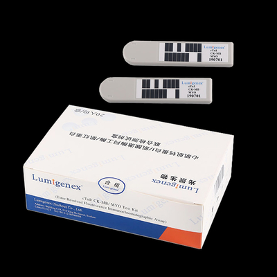 POC Test-Ausrüstung, cTnI/CK-MB/Myo Test Kit TRFIA Immunoassay Herztroponin ich/Kreatin-Kinase-Isoenzym/Myohämatin