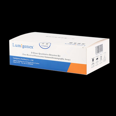 ISO13485 POC-Testkit Vollblut-D-Dimer von TRFIA Technology Cardiac Marker