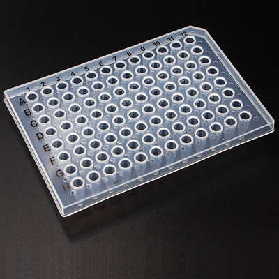 Laborverbrauchsmaterial 96 genehmigte wohle PCR-Platte mit Schmutzfilm USP pp.-materielles entkeimt