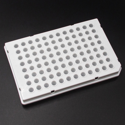 Laborverbrauchsmaterial 96 genehmigte wohle PCR-Platte mit Schmutzfilm USP pp.-materielles entkeimt