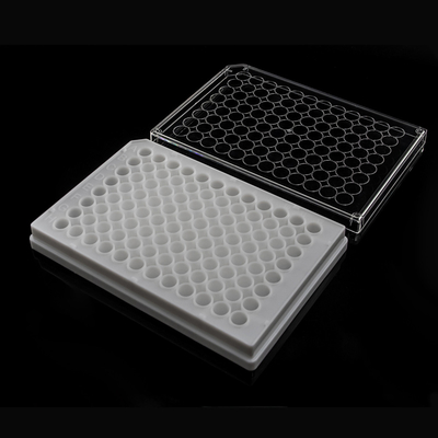Röhrchen mit 8 Streifen PCR-Röhrchen 0,2 ml 0,5 ml weiß Farbe transparent