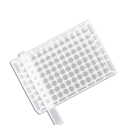 Laborverbrauchsmaterialien 2,2 ml 96 Deep-Well-Platte, flacher/runder Boden, transparent