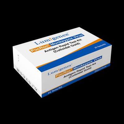 CER registrierte Monkeypox-Virus-schnellen Antigen-Test Kit Colloidal Gold High Accuracy