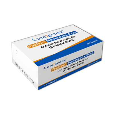 Infektionskrankheit Monkeypox-Test-Kit Colloidal Gold High Accuracy-CER registriert