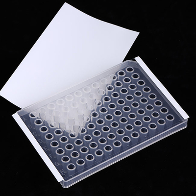 Hohe entgegenkommende Film 96 PCR Nicht-durchlässige wohler Schmutzfilm Microplate transparenter PCR-Platten-Schmutzfilm