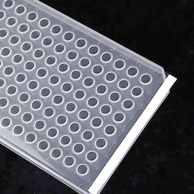 Hohe entgegenkommende Film 96 PCR Nicht-durchlässige wohler Schmutzfilm Microplate transparenter PCR-Platten-Schmutzfilm