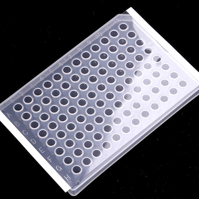 Hohe entgegenkommende Film 96 PCR Nicht-durchlässige wohler Schmutzfilm Microplate transparenter PCR-Platten-Schmutzfilm