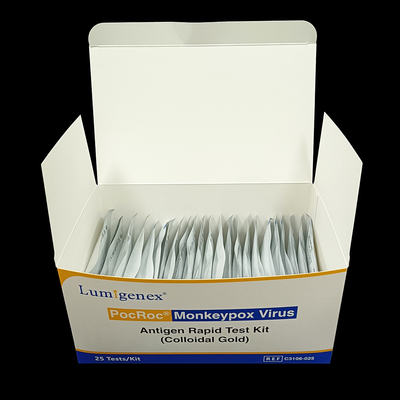 CER genehmigte Monkeypox-Virus-Antigen-schnelle Test-Kit High Accuracy Test-Zeit 15 Minuten