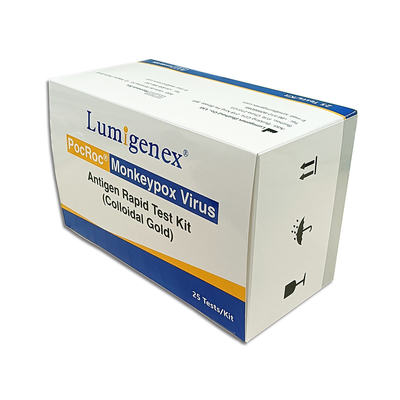CER genehmigte Monkeypox-Virus-Antigen-schnelle Test-Kit High Accuracy Test-Zeit 15 Minuten