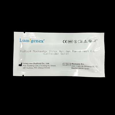 CER genehmigte Monkeypox-Virus-Antigen-schnelle Test-Kit High Accuracy Test-Zeit 15 Minuten