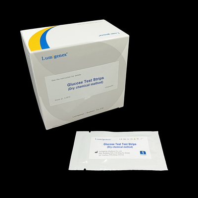 CER genehmigte Handglukose-Test-Streifen bestimmt Diabetes-Blutzucker