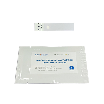 IVD-Testreagenz Alanin-Aminotransferase-Teststreifen Biochemischer Analysator