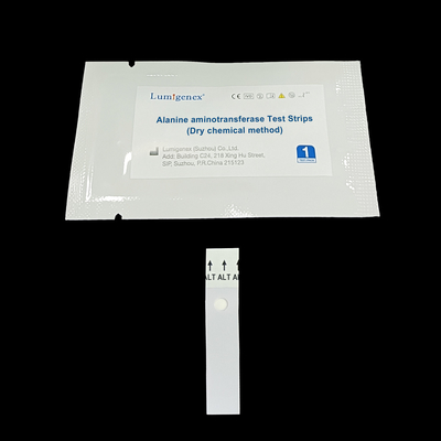 IVD-Testreagenz Alanin-Aminotransferase-Teststreifen Biochemischer Analysator