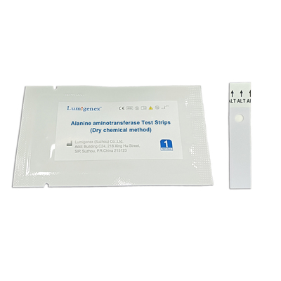 IVD-Testreagenz Alanin-Aminotransferase-Teststreifen Biochemischer Analysator