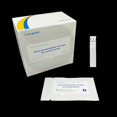 IVD-Testreagenz Alanin-Aminotransferase-Teststreifen Biochemischer Analysator