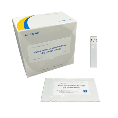 POCT-Reagens-Alanin-Aminotransferase-Test-Streifen für Leber-Funktions-Monitor