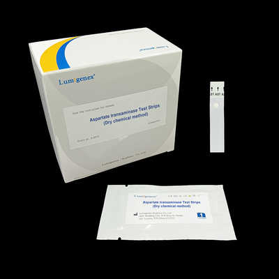 Leberverletzung Biomarker-Aspartat-Transaminase-Test-Streifen mit trockenem chemischem Analysator
