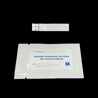 Leberverletzung Biomarker-Aspartat-Transaminase-Test-Streifen mit trockenem chemischem Analysator