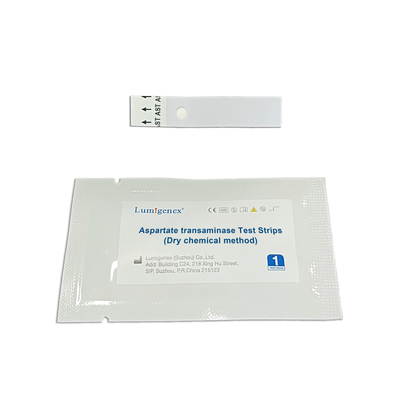 IVD-Testreagenz Aspartat-Transaminase-Teststreifen Trockenchemische Methode