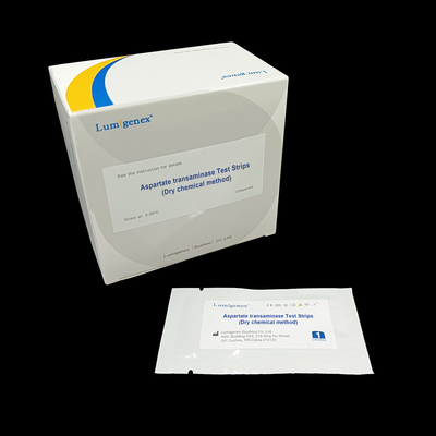 Leberverletzungs-Markierungs-Aspartat-Transaminase-Test-Streifen-trockenes chemisches Verfahren