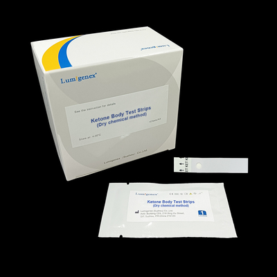 CER bestimmen anerkanntes Reagens der Keton-Körper-Test-Streifen-POCT Ketoazidose-Diabetes