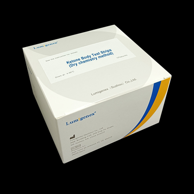 Bestimmen Sie Ketoazidose, Diabetes-Monitor-Keton-Körper-Test-Streifen