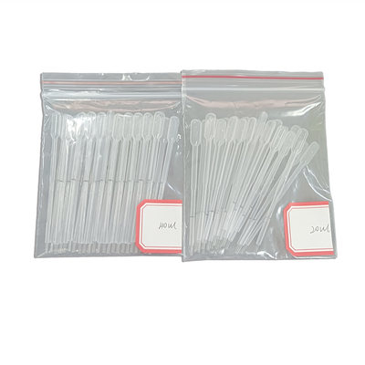 USP-zugelassenes LDPE-Material Selbsttransportierende Pasteur-Kapillarpipetten-Einwegartikel