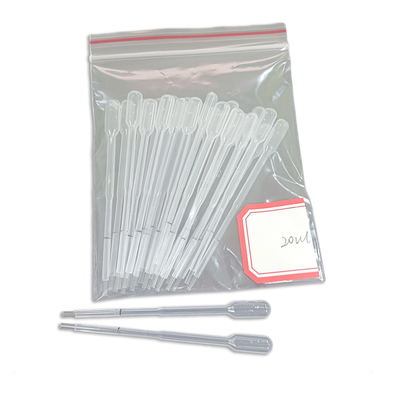 USP-zugelassenes LDPE-Material Selbsttransportierende Pasteur-Kapillarpipetten-Einwegartikel