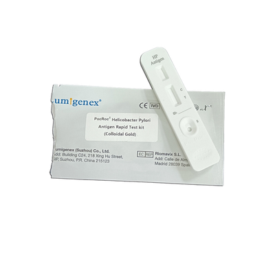 Kolloidales Gold Helicobacter Pylori Antigen Schnelltest Kit Kotprobe Stuhlprobe