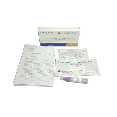 Lumigenex Helicobacter Pylori Antigen-Schnelltestkit Kolloidales Gold CE-zertifiziert