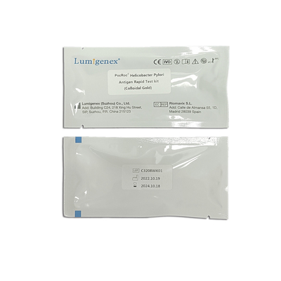 Kolloidales Gold Helicobacter Pylori Antigen Schnelltest Kit Kotprobe Stuhlprobe