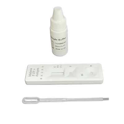 Antigen-registrierte schnelles Test-Streifen-kolloidales Gold-CER Malaria PF PV
