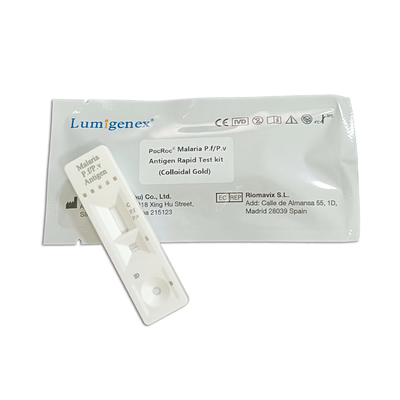 Malaria-PF/PV-Antigen-Schnelltestkit Kolloidales Gold CE-registriert