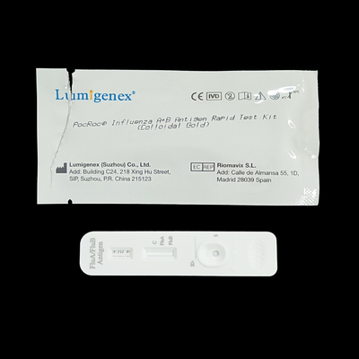 Diagnose Hauptgebrauchs-Antigen-schnelle Test-Kit Colloidals GoldFor von Grippe B der Grippe-A