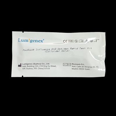 CER anerkanntes Antigen-schneller Test Kit Colloidal Gold For Diagnosis von Grippe B der Grippe-A