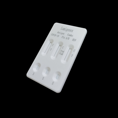 SARS-CoV-2/Grippe A+B/Tropfen-Probenmenge der RSV-Antigen-kombinierte schnelle Test-Ausrüstungs-3