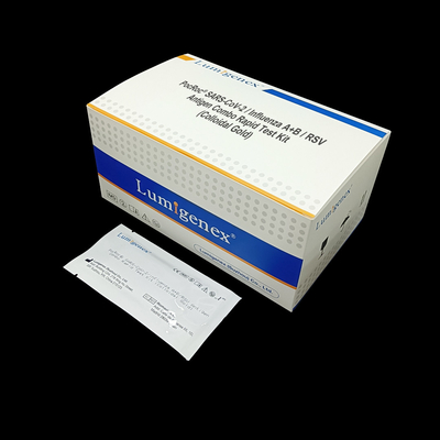 SARS-CoV-2/Grippe A+B/Tropfen-Probenmenge der RSV-Antigen-kombinierte schnelle Test-Ausrüstungs-3