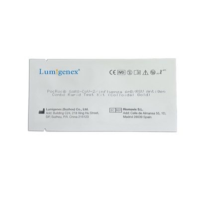 Grippe RSV-Antigen-kombinierte schnelle Test-Kit Detect Covids 19 eine Grippe B durch kolloidale Goldmethode